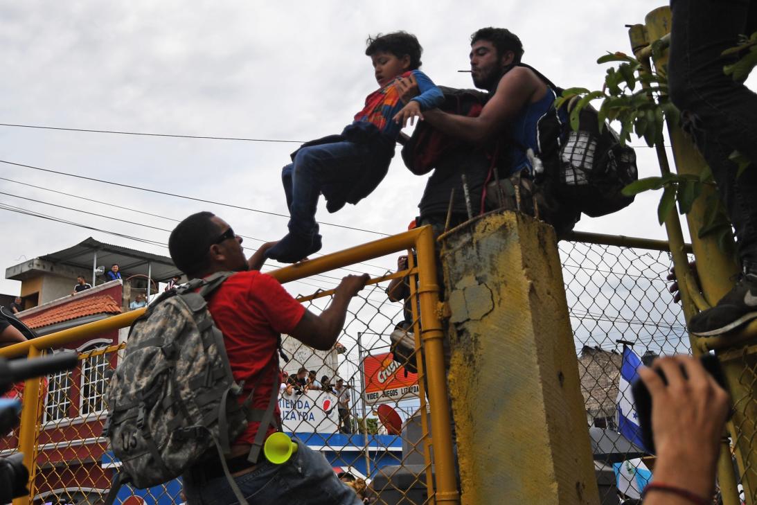 dolorosas imágenes caravana