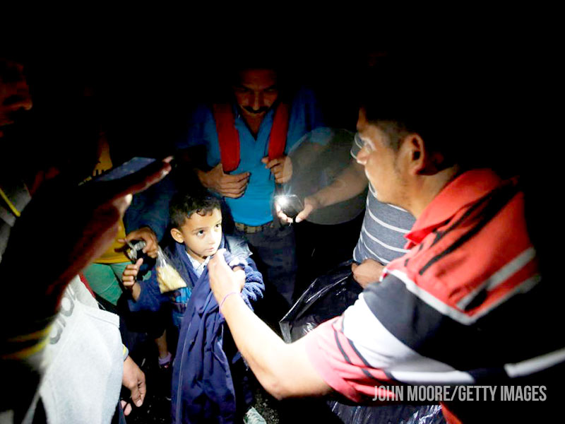 imágenes duras migrantes