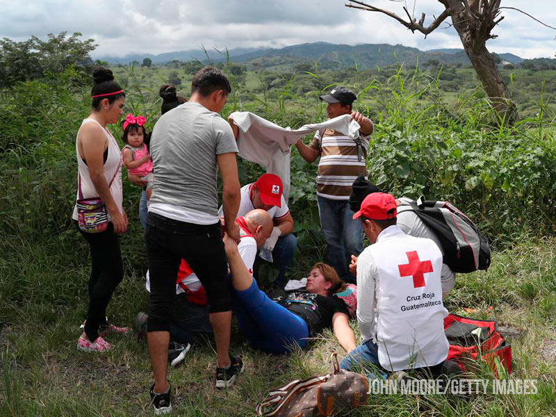 imágenes duras migrantes