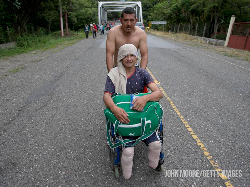 imágenes duras migrantes