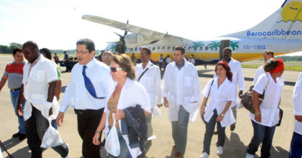 Mitch solidaridad médicos cubanos