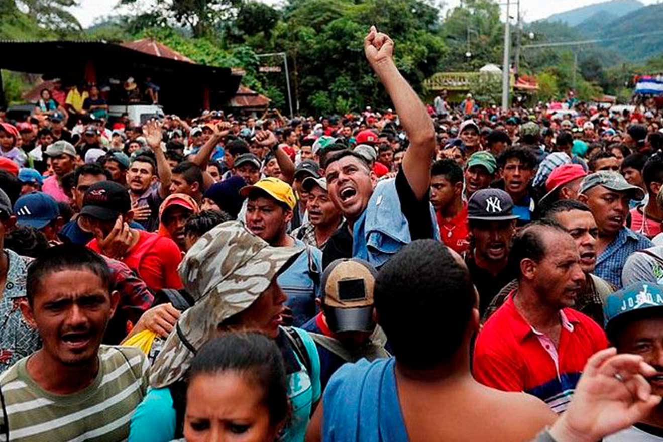 Mexico Caravana Migrantes Mexico Caravana Migrantes