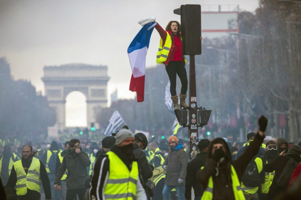protestas en Francia