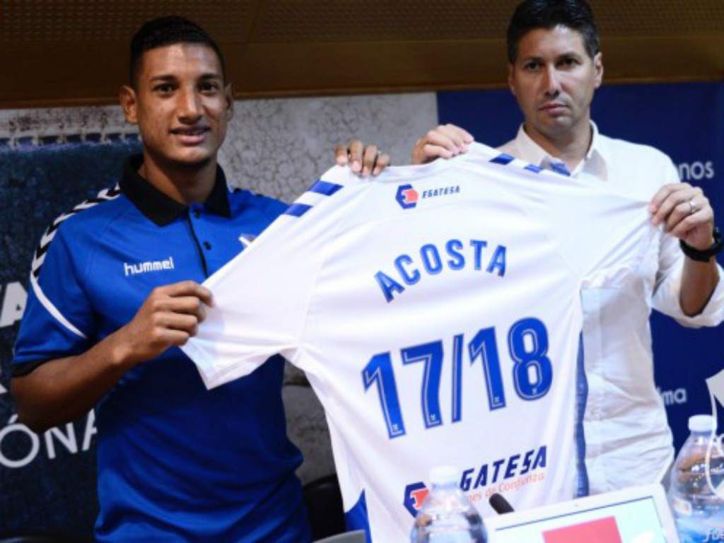 Bryan Acosta pide su salida del Tenerife Bryan Acosta pide su salida del Tenerife
