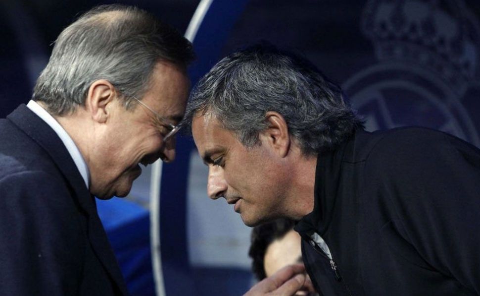 Florentino ya puso el ojo en Mourinho Florentino ya puso el ojo en Mourinho