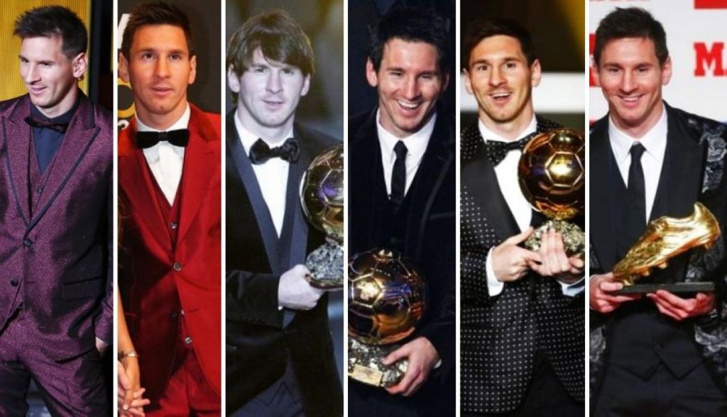 Messi Balon Balon de Oro