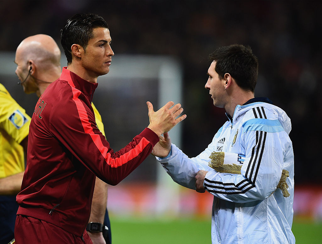 Messi y Cristiano verán juntos la Libertadores Messi y Cristiano verán juntos la Libertadores