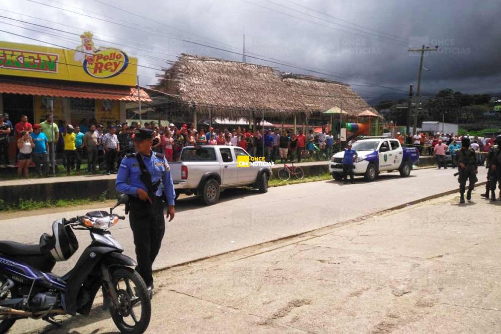 asesinato en La Ceiba