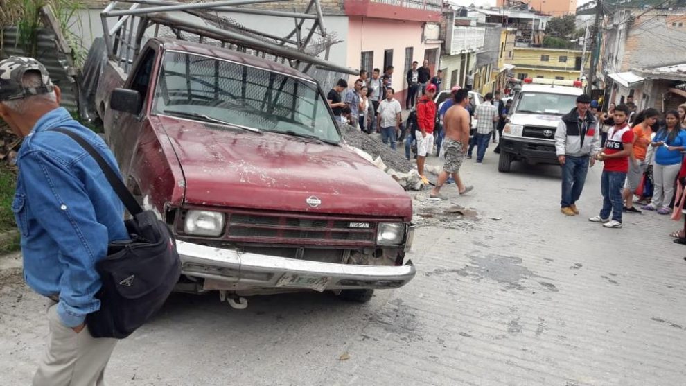 Accidente en Copán