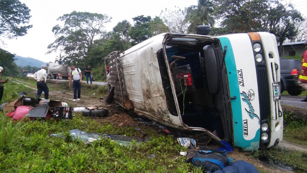 accidente El Progreso