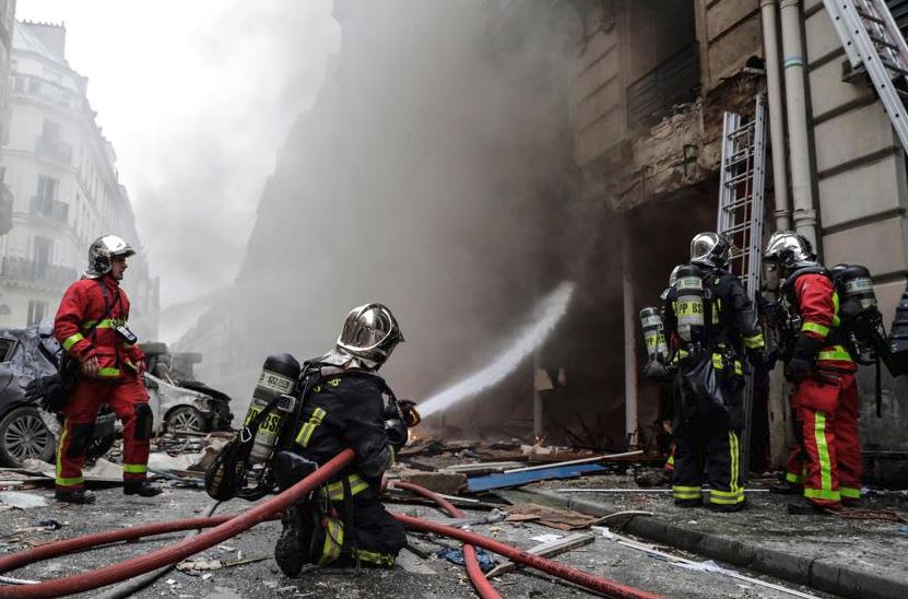 Explosión en París