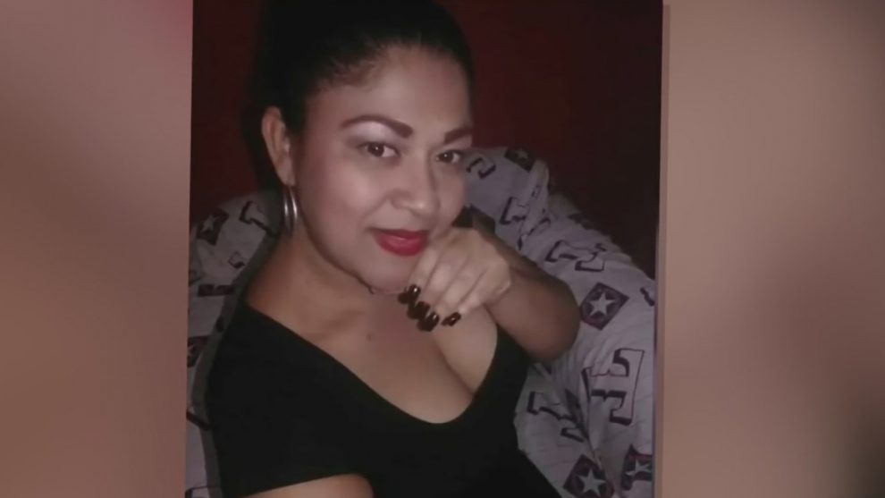 Imágen de Lady Frijoles en su travesía hacia los Estados Unidos