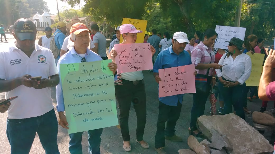 manifestaciones docentes