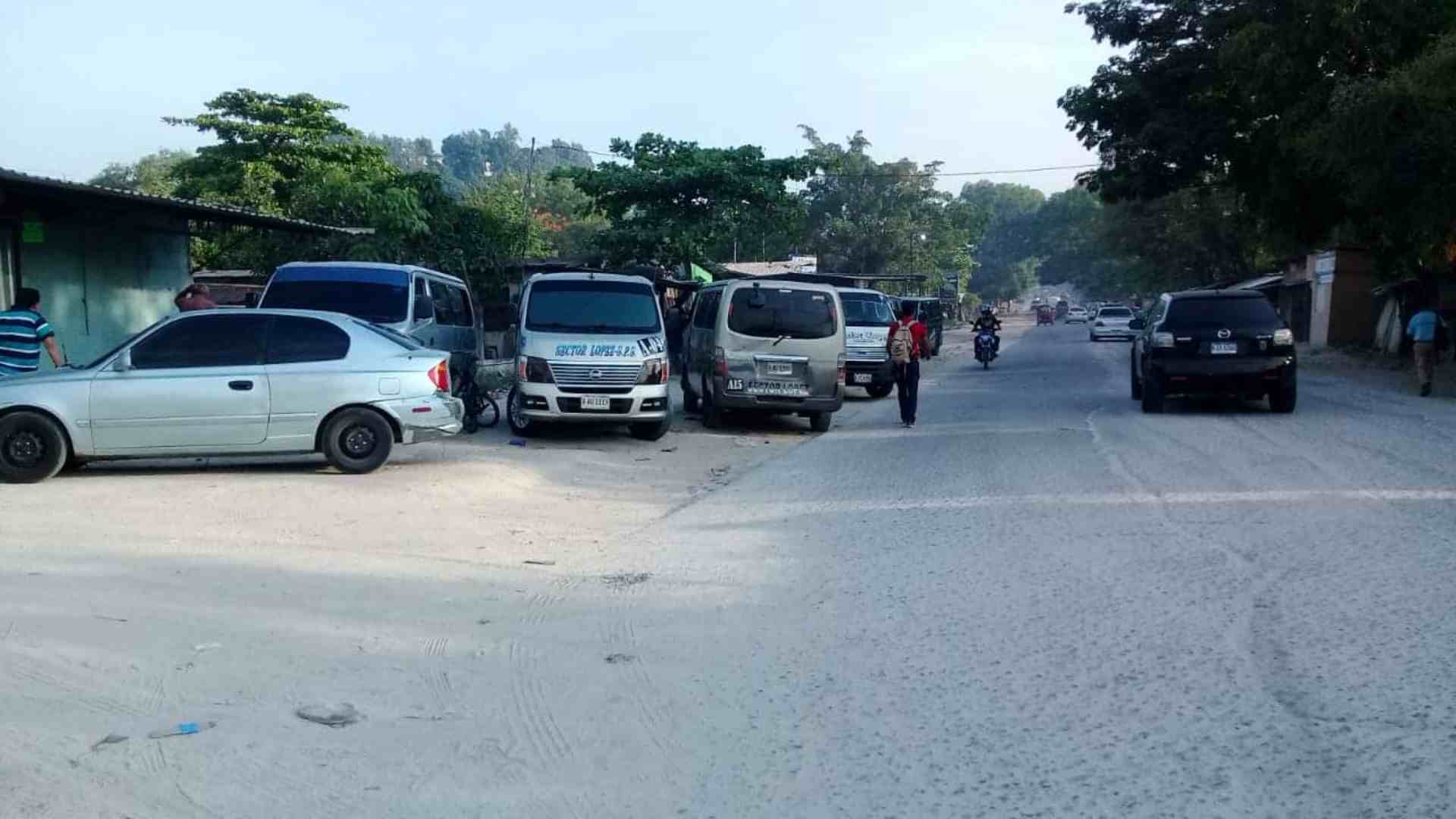 Paralizado transporte Choloma