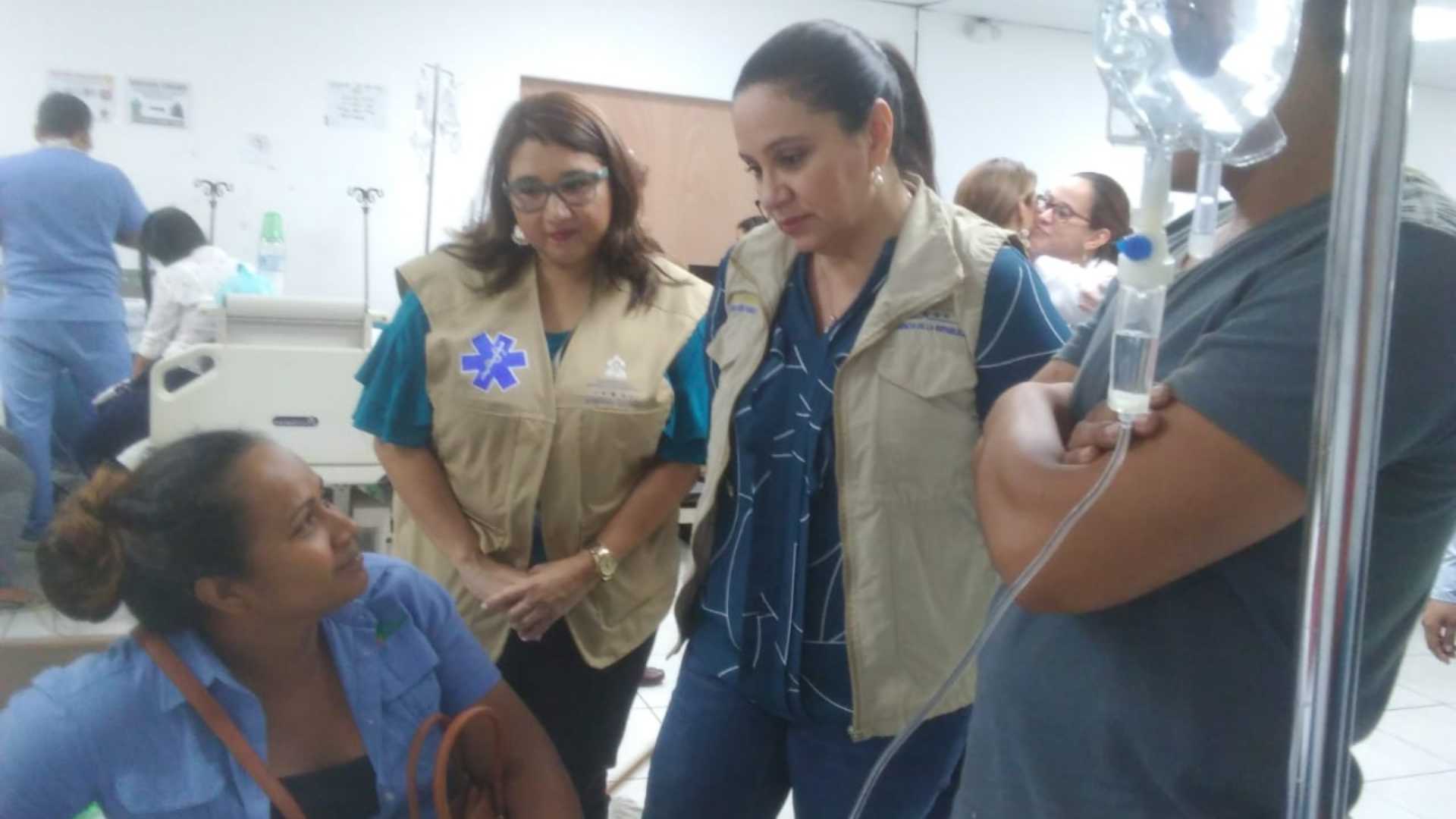 Primera Dama visita Hospital