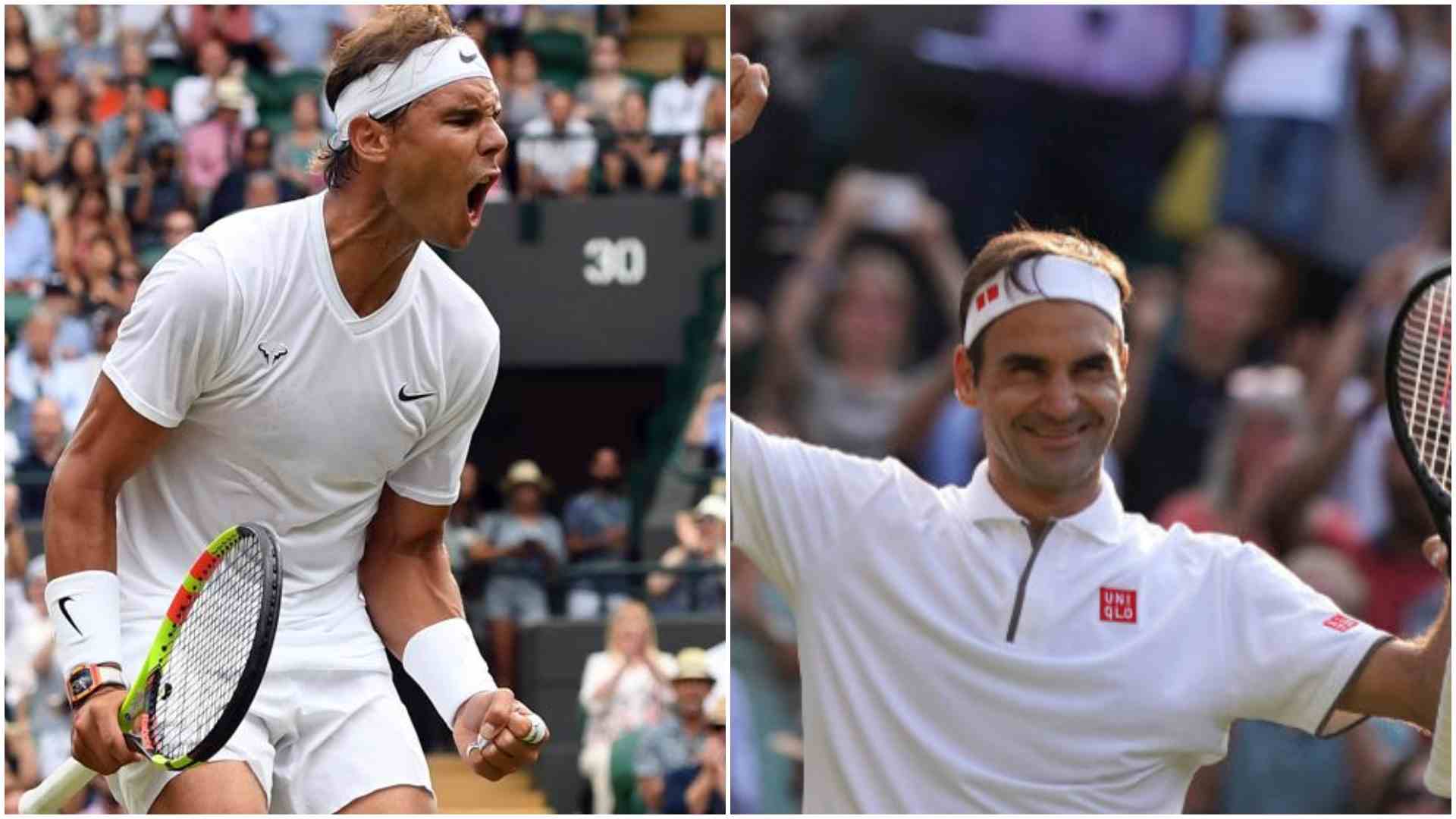 Rafa Nadal Wimbledon Roger Federer