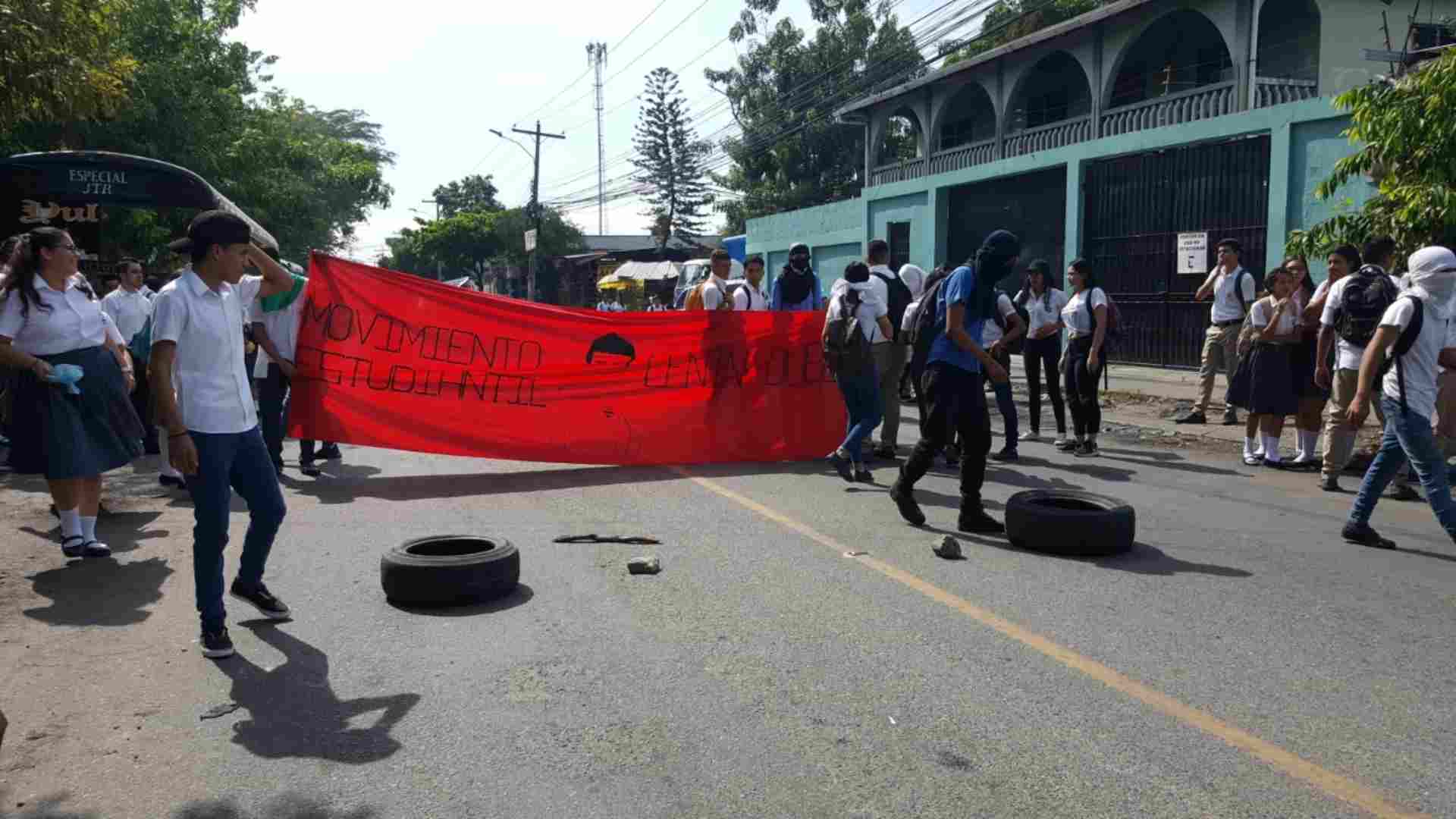 estudiantes JTR manifestaciones