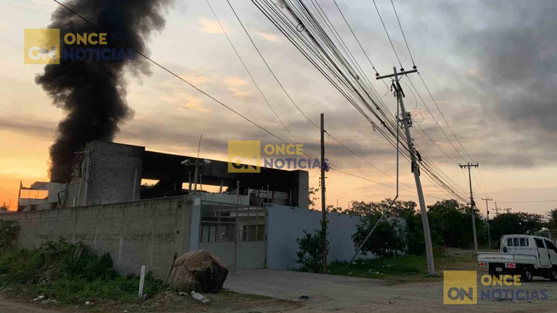incendio fábrica plásticos San Pedro Sula