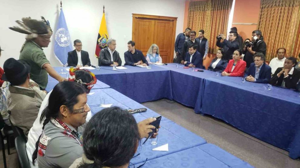 Ecuador derogó ajustes económicos