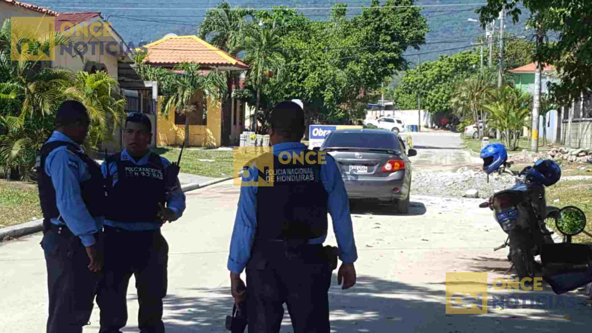 presuntos asaltantes detenidos San Pedro Sula