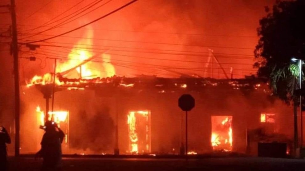 incendio Choluteca mercado