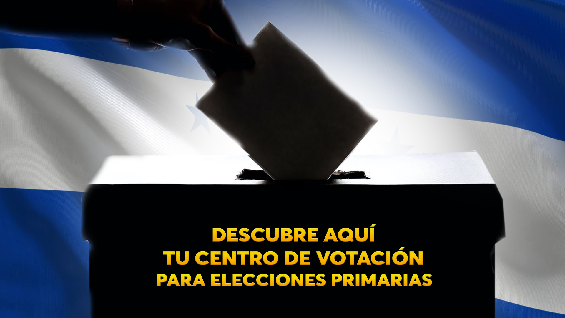 Descubre AQUÍ tu centro de votación para las elecciones primarias