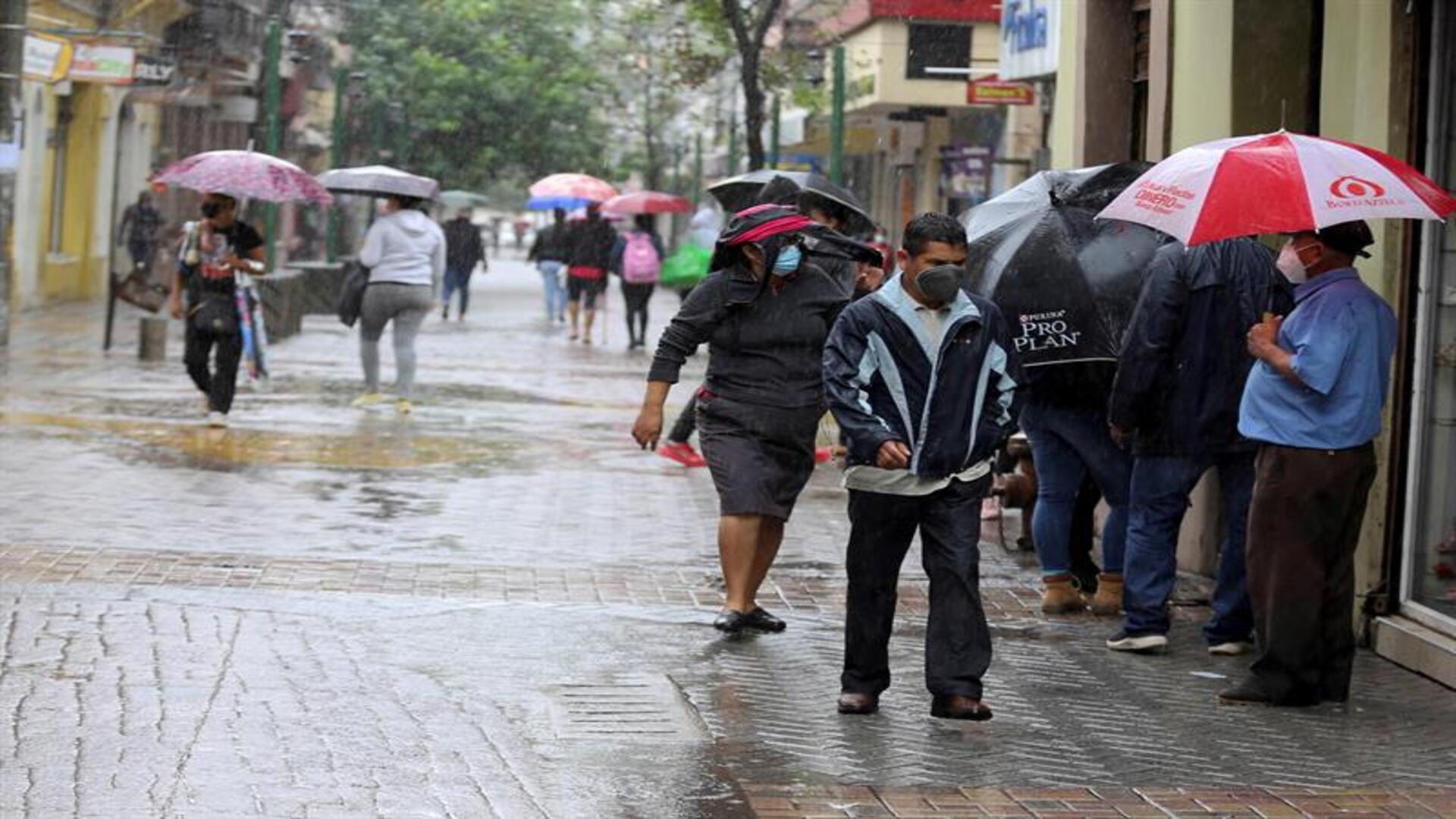 Lluvias onda tropical Alerta Verde