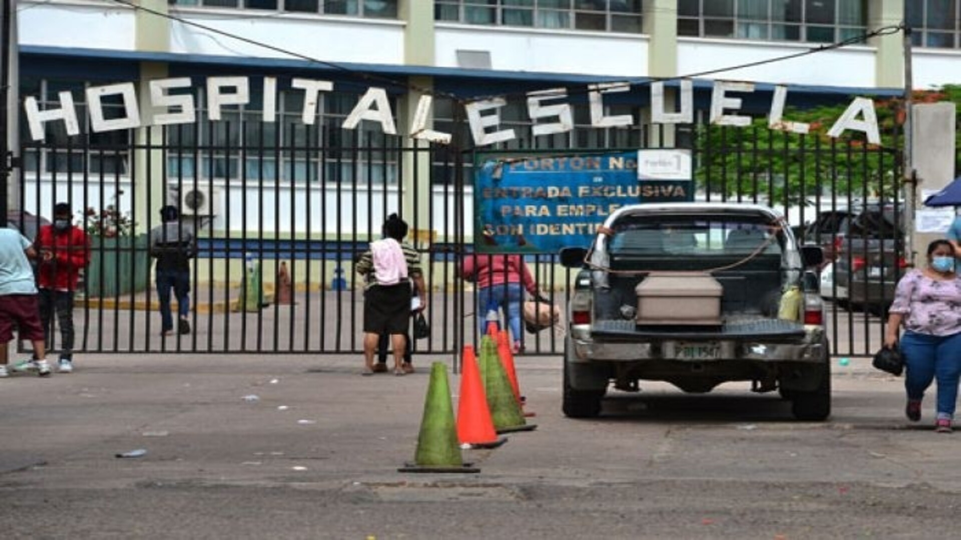 visitas en Hospital Escuela