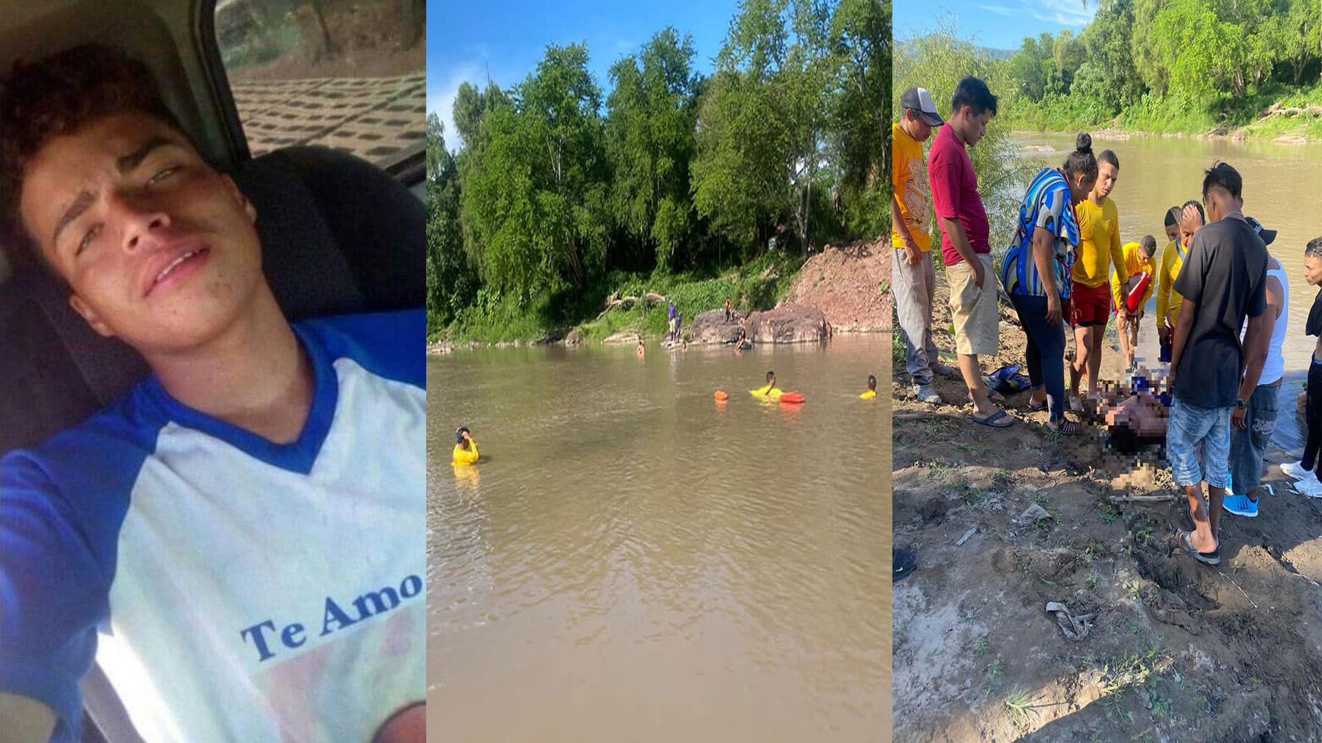 bomberos encuentran joven ahogado río humuya