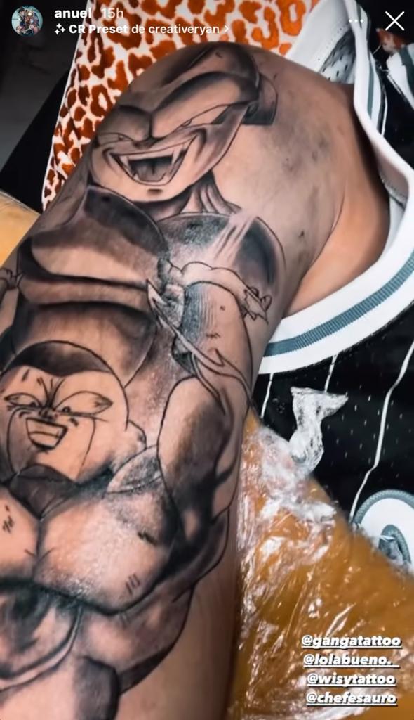 Anuel AA se borró el tatuaje de Karol G?