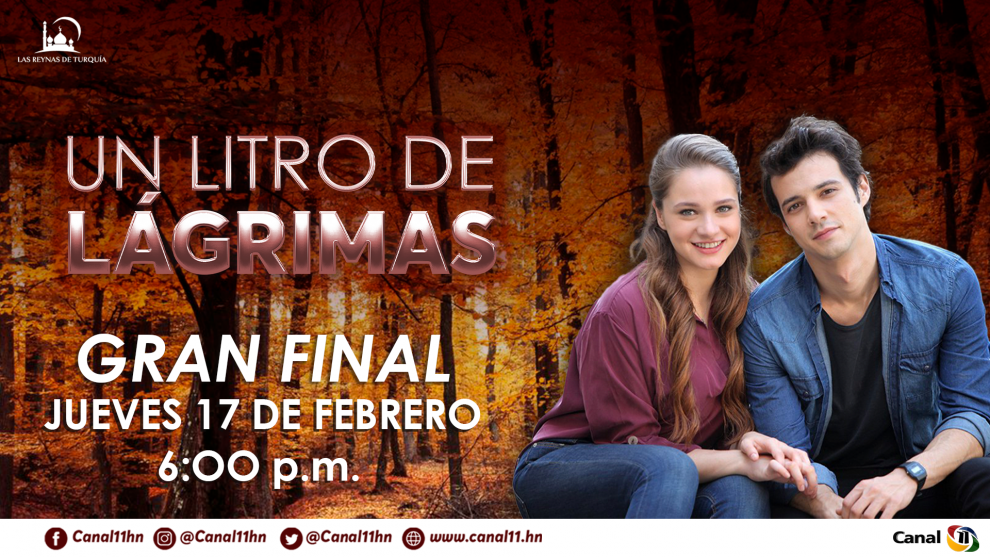 Vive la Gran Final de “Un litro de lágrimas” este jueves por Canal 11