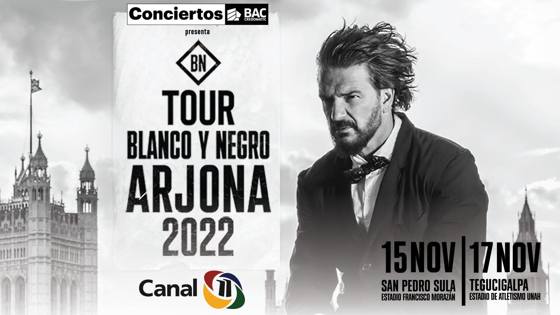 ¡Ricardo Arjona en Honduras! El cantante guatemalteco llega con su tour