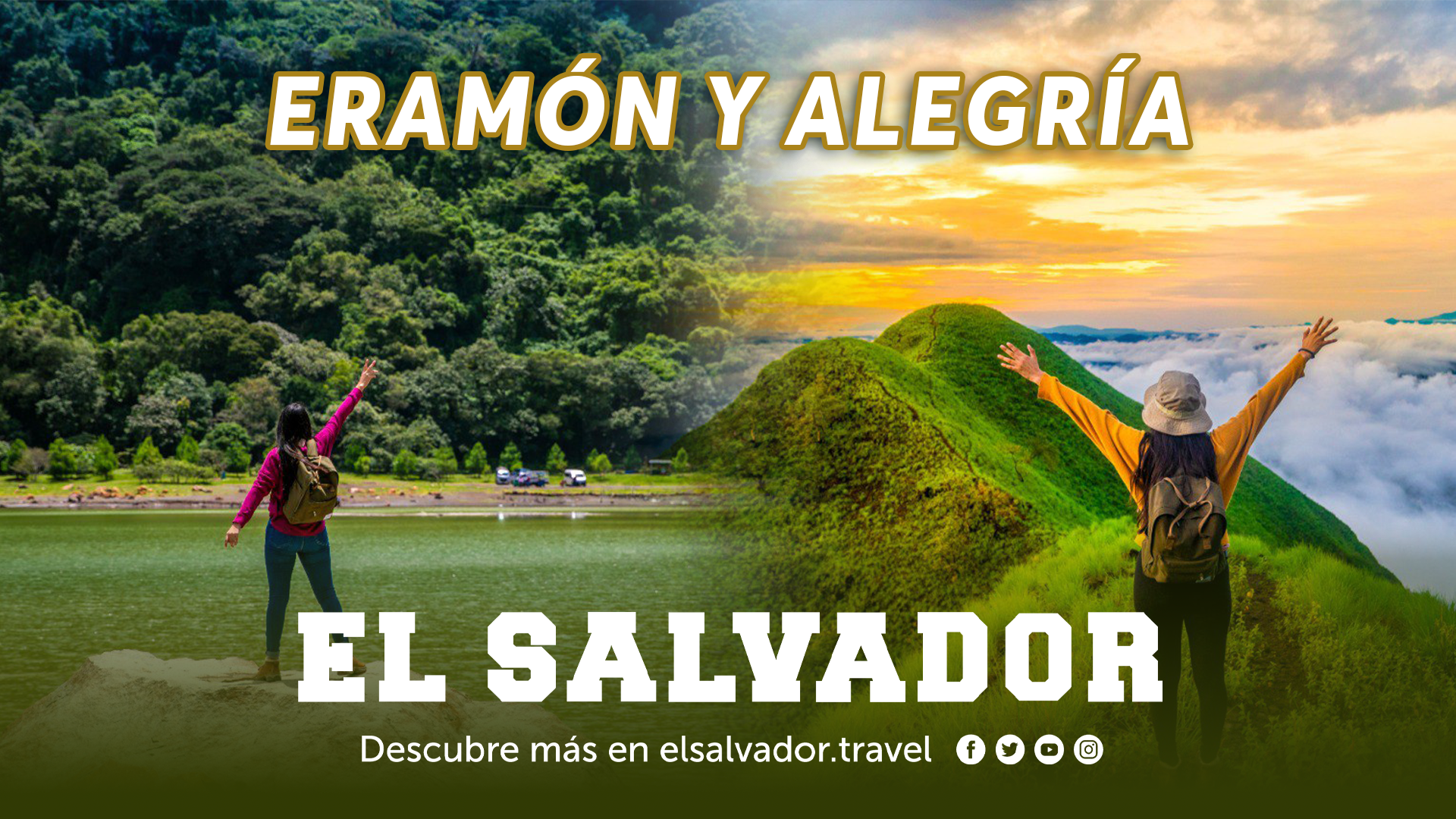 Eramón y Alegría en El Salvador: dos mundos fantásticos