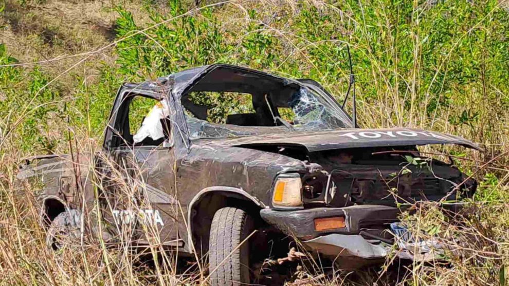 Accidente en Santa Bárbara