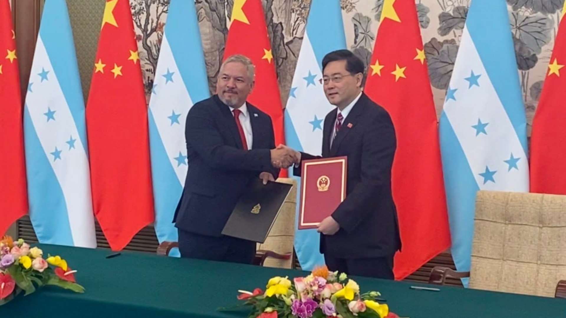 china y honduras firman