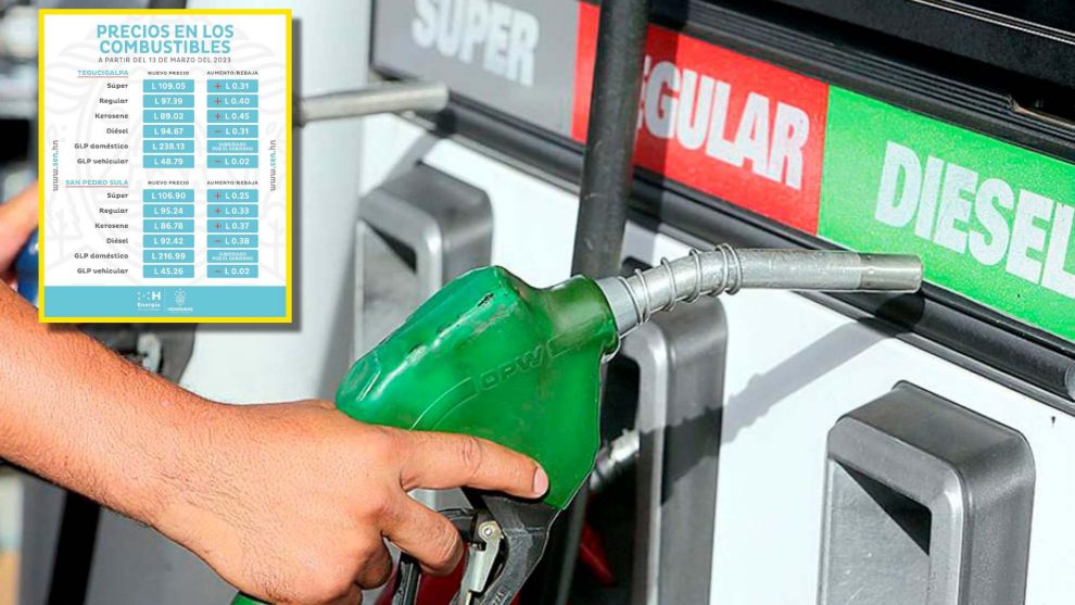 precios combustibles