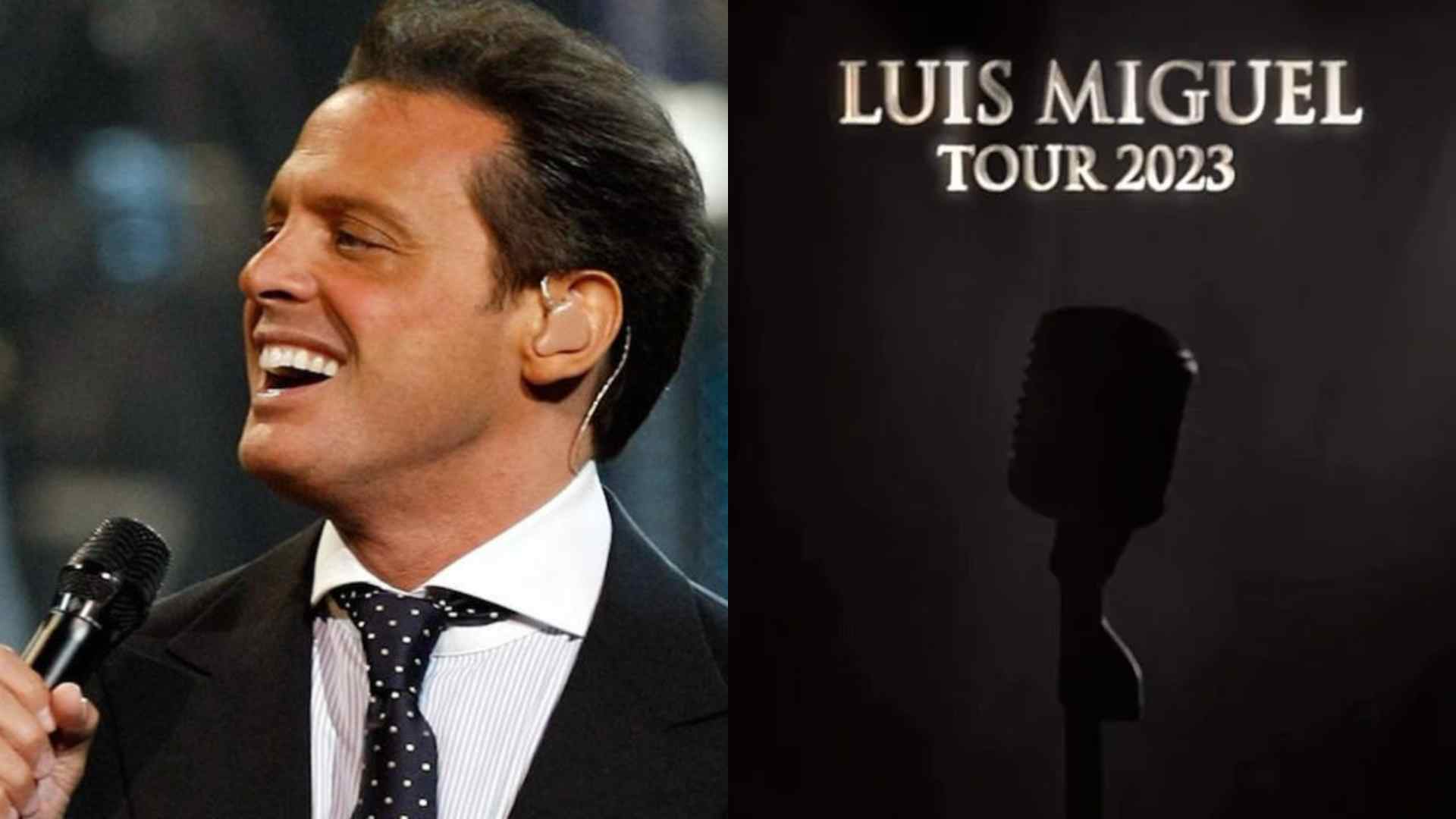 Luis Miguel anuncia los paises y fechas de su Tour 2023