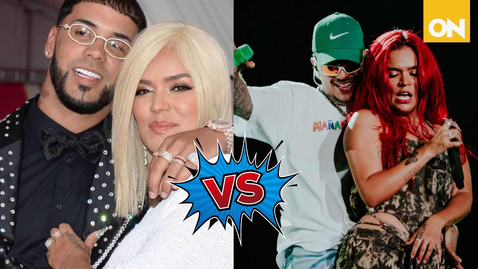 Anuel vs Feid