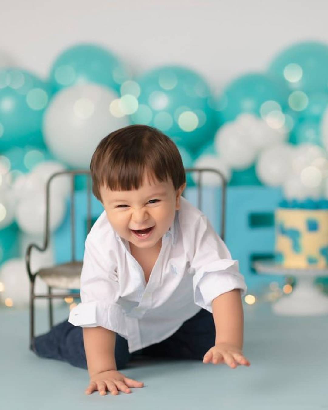 Salvita celebra su primer cumpleaños