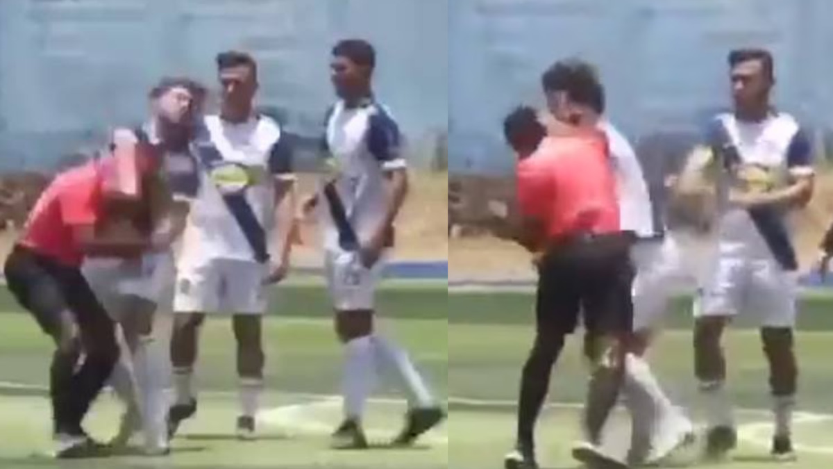 Árbitro y futbolista