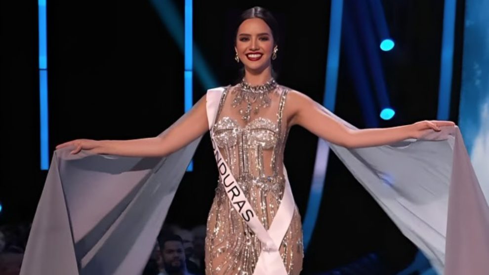 Con su brillo y talento miss Honduras impacta en preliminar