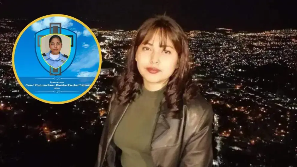 VIDEO: Así fue el momento en que oficial de policía cae de la patrulla y  fallece al impactar contra la calle