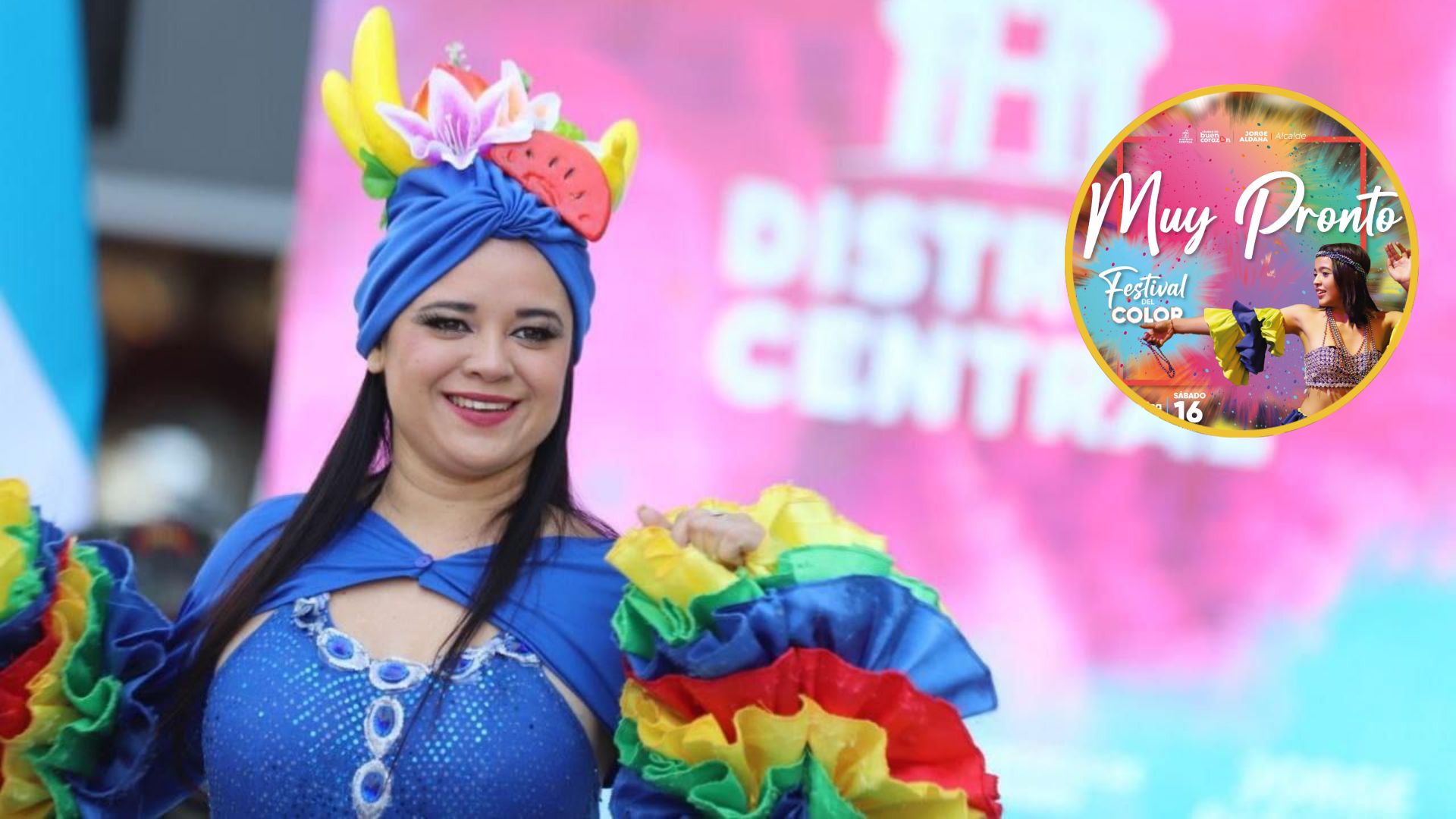 "Festival del Color" Alcaldía Municipal lanzan enveto para disfrutar de conciertos cultura y gastronomía en la capital