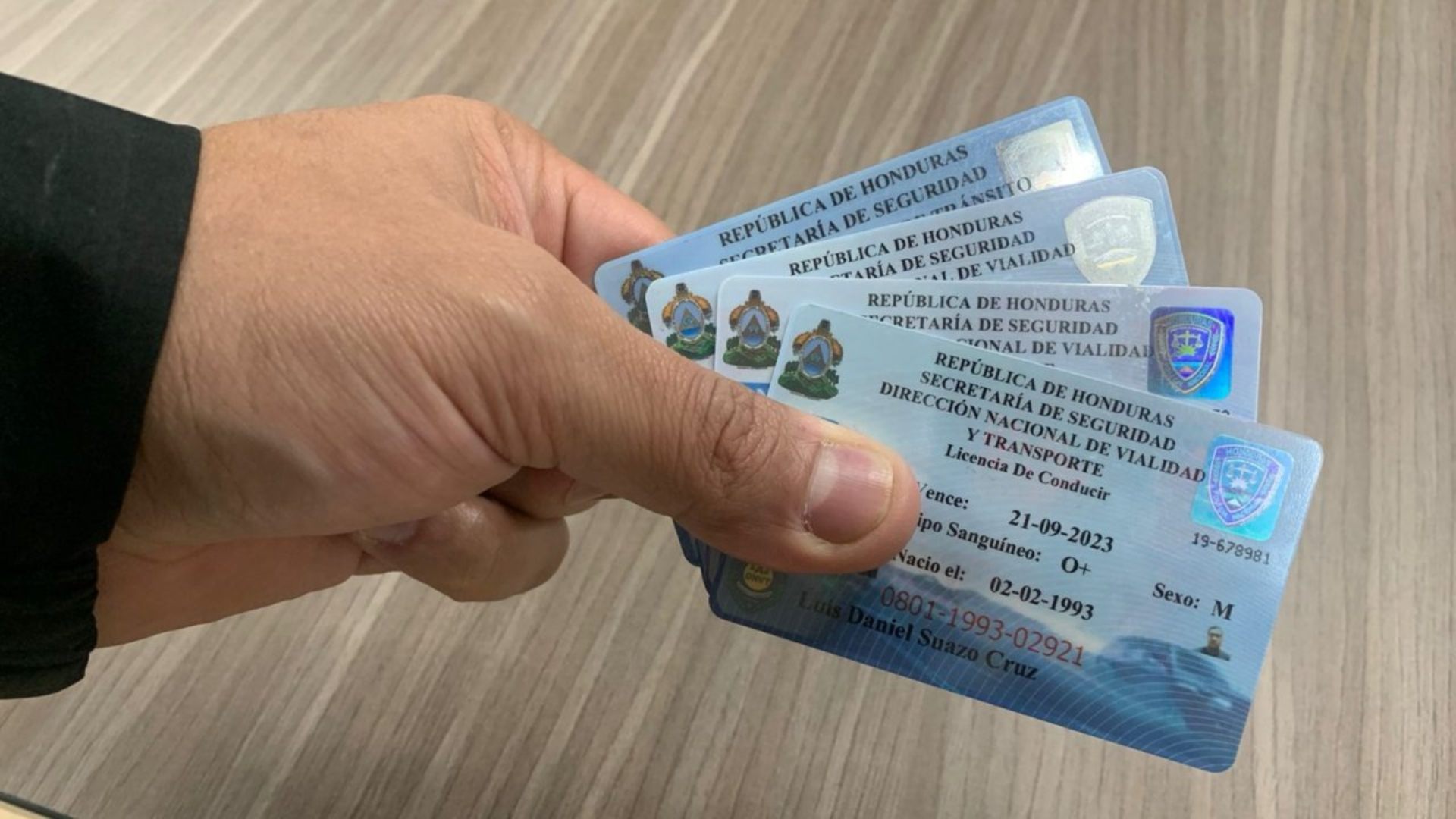 Licencias de conducir en Honduras