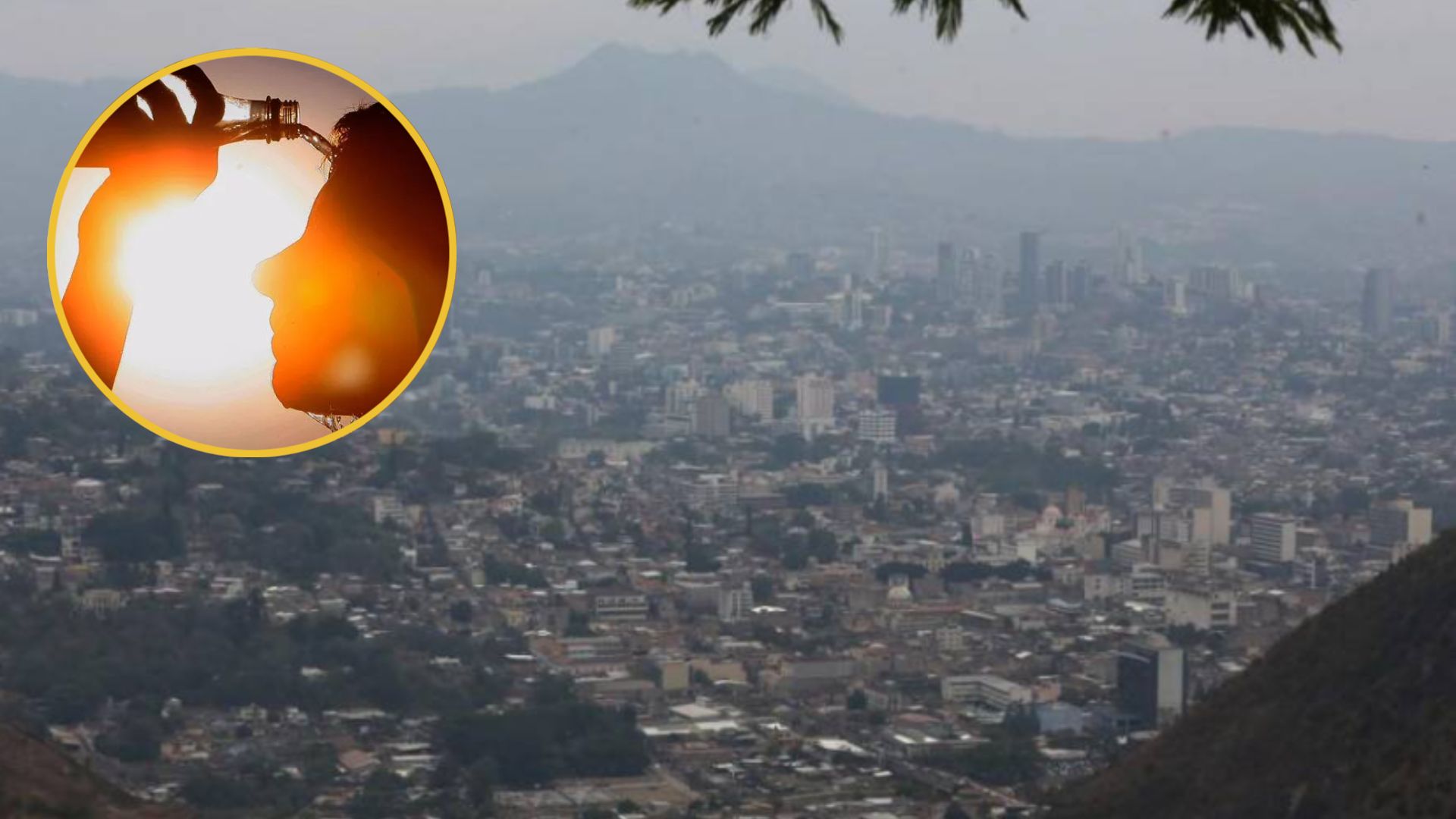 Condiciones secas: Clima en Honduras con altas temperaturas y presencia de bruma y humo en territorio hondureño