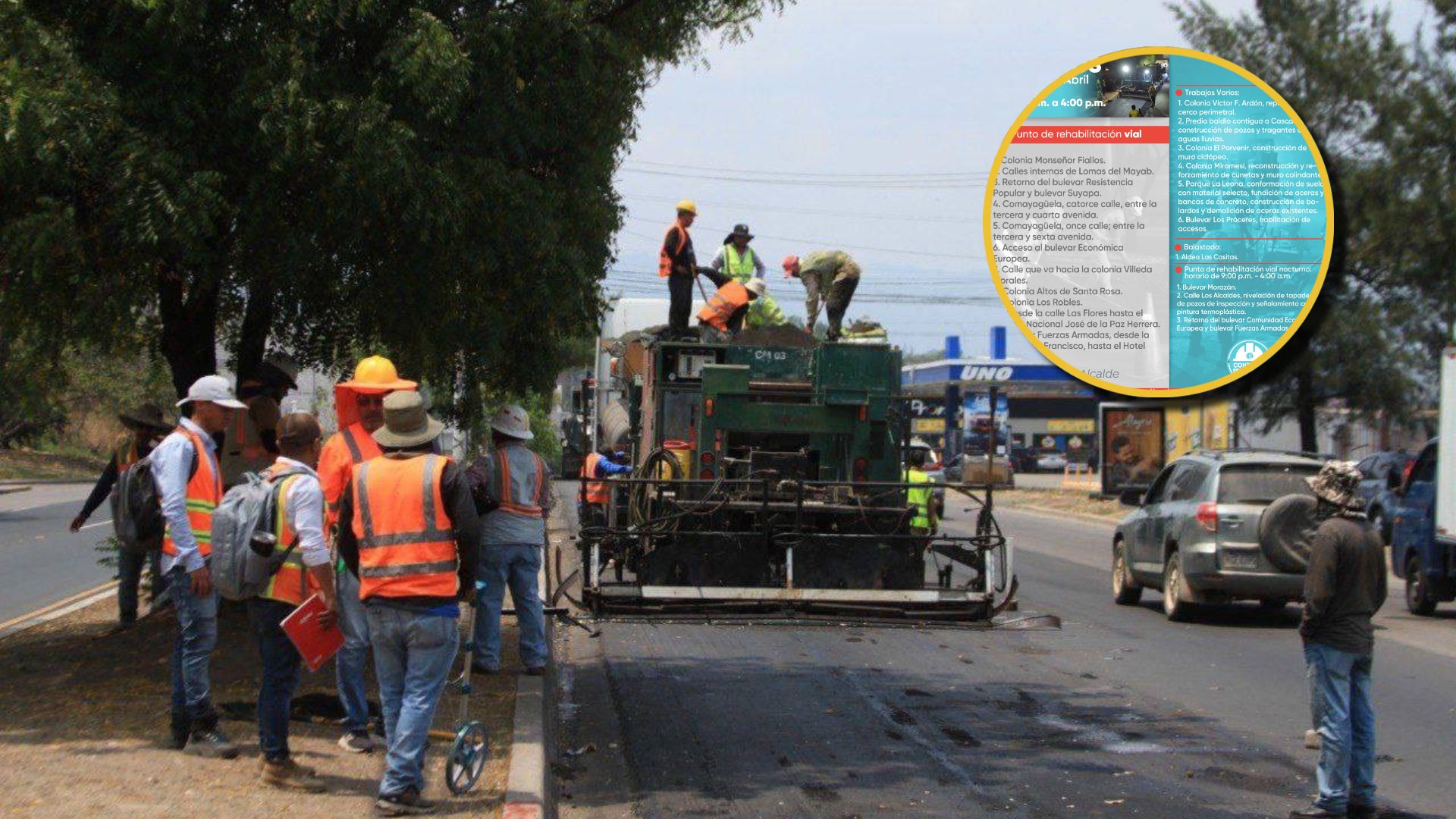 ¡Tome rutas alternas! AMDC anuncia calles en reparación en Tegucigalpa y Comayagüela