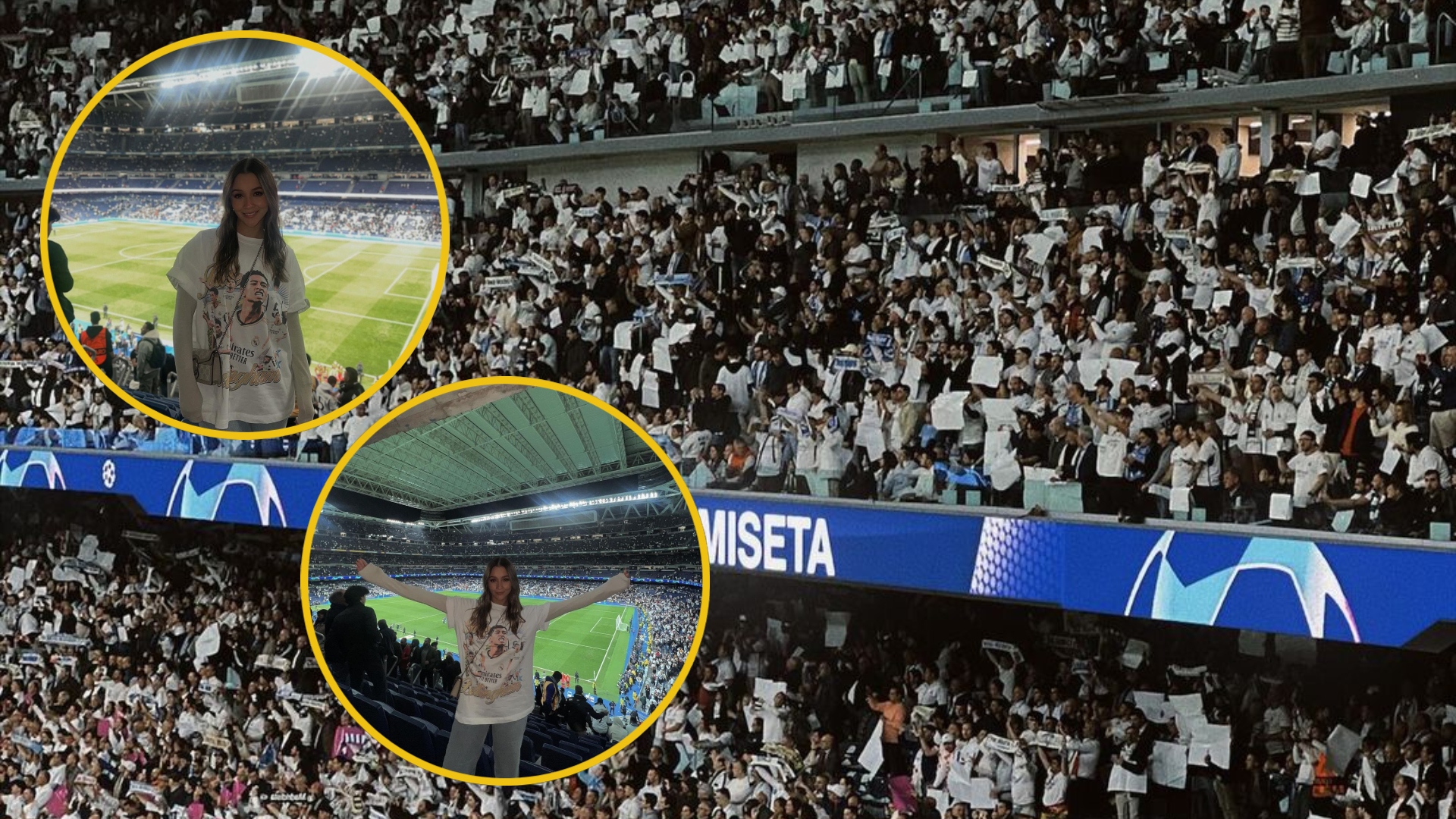 Hondureña gastó más de 10 mil lempiras para asistir al partido del Real Madrid vs City