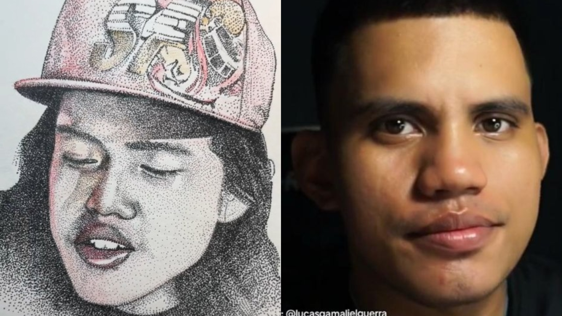 Artista hondureño rinde homenaje a Farruko Pop con conmovedor retrato póstumo