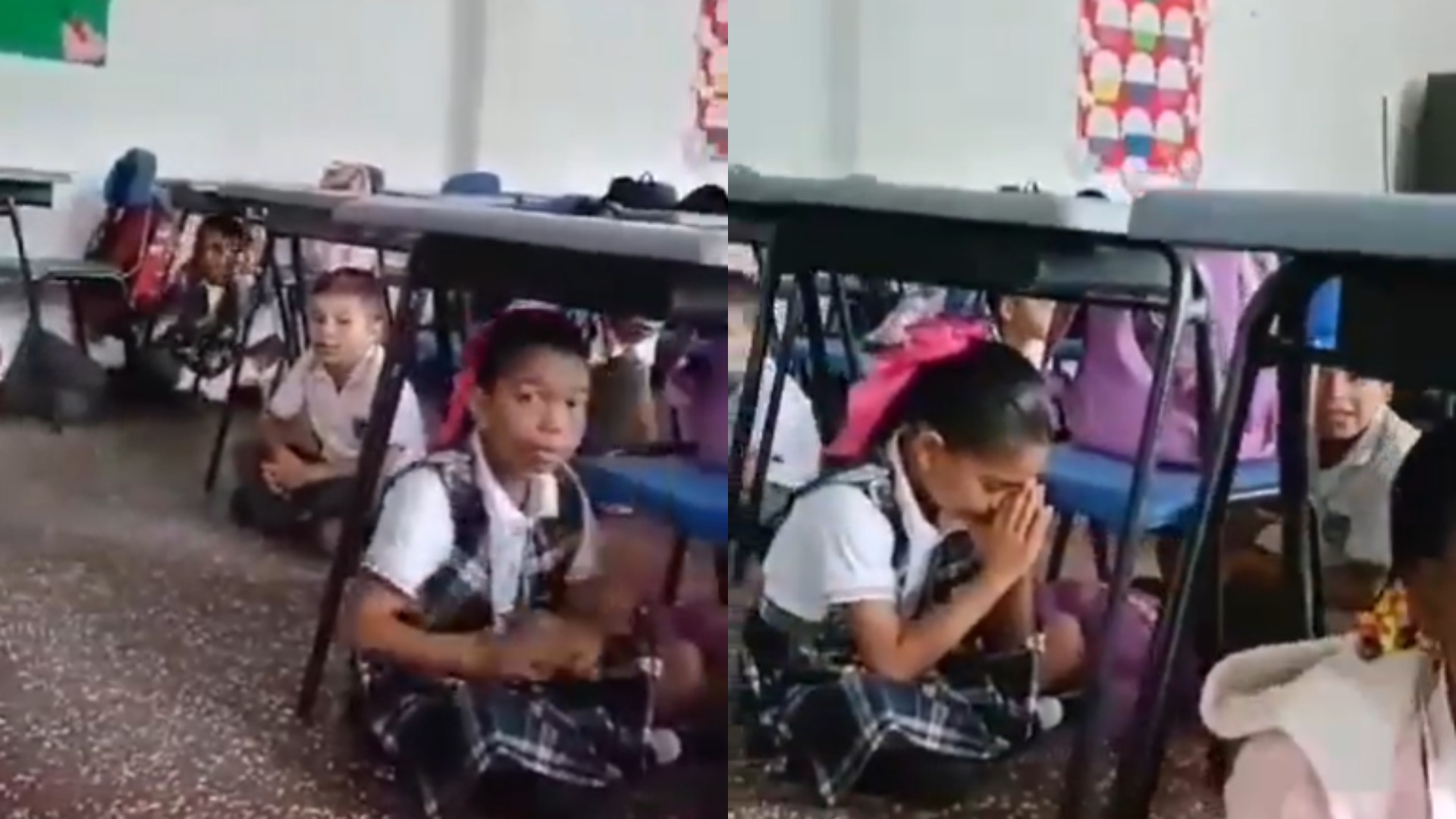VIDEO| Niños cantan alabanzas en medio de ataque de explosivos en Colombia