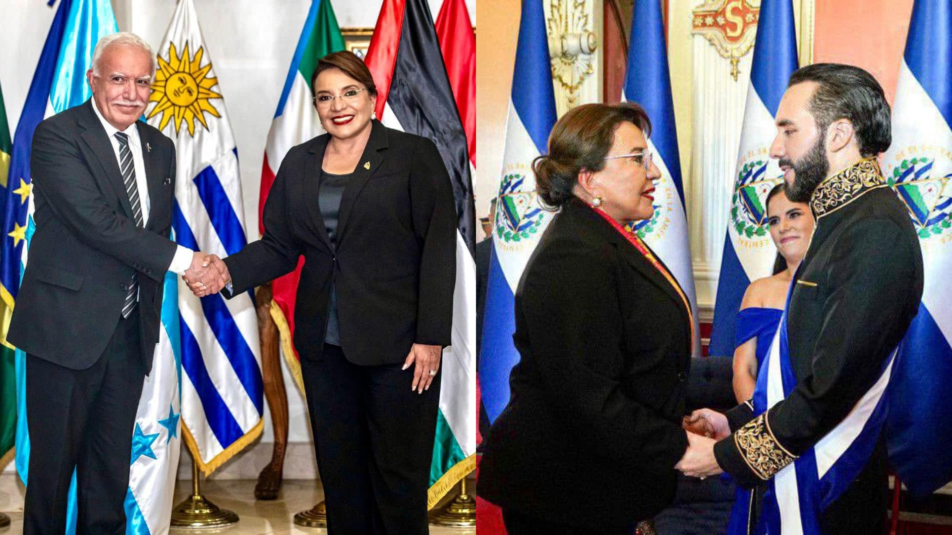 La presidenta Xiomara Castro se reúne con Nayib Bukele y otros gobernantes mundiales